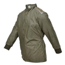 Original Italian Military air forces rain jacket hooded lined olive raincoat NEW