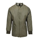 Original Italian Military air forces rain jacket hooded lined olive raincoat NEW