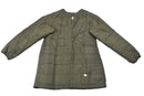 Original Italian Military air forces rain jacket hooded lined olive raincoat NEW