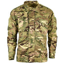British army MTP camouflage lightweight combat field jacket with multiple pockets and durable water-resistant fabric