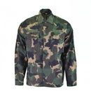 Hungarian Army M90 long sleeve camo shirt in 4-color ripstop fabric for rugged outdoor use and military reliability