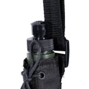 MFH Bota 0,75 L Bouteille d'eau en plastique avec housse en polyester incluse Noir