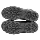 Slip-resistant outsoles of MIL-TEC Chimera high-duty black tactical combat boots for superior traction.