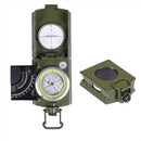 MIL-TEC MILITAR PRISMÁTICA COMPASS Herramienta de navegación precisa de aluminio Olive