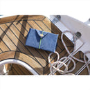 Opinel Nomand Juego de cocina para exteriores, 5 piezas, cuchillo, tabla, toalla, kit de viaje, azul