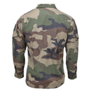 Original French military field jacket lightweight ripstop CCE camouflage shirts - GoMilitar