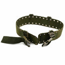 Original German army tactical harness belt with durable webbing and metal buckle for secure outdoor or combat use