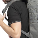 PENTAGON Levantes Henley strepen klassiek T-shirt korte mouwen sneldrogend