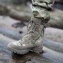 Teesar TACTICAL MULTICAM boots side zip hunting hiking trekking duty footwear - GoMilitar