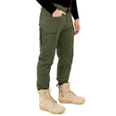 Men's TEXAR Elite Pro 2.0 olive green military ripstop cargo pants with multiple pockets and tactical design.