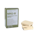 Trek'N Eat NRG-M Army Emergency Food Ration pack with four energy bars for survival and prepper kits, 275g.