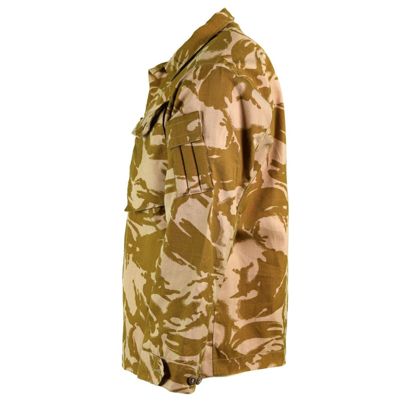 Combate militar del ejército británico original Combate Desert Camo Chaqueta Resistente al fuego NUEVO