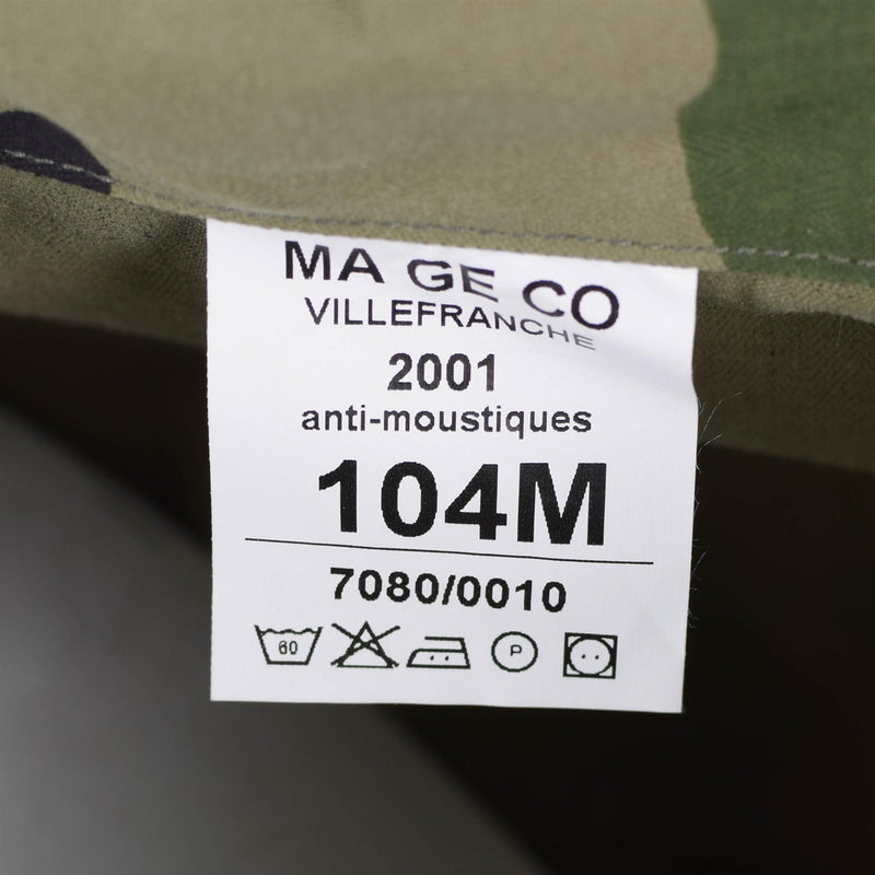Genuino ejército francés f2 f2 chaqueta de combate fatiga ce camufla