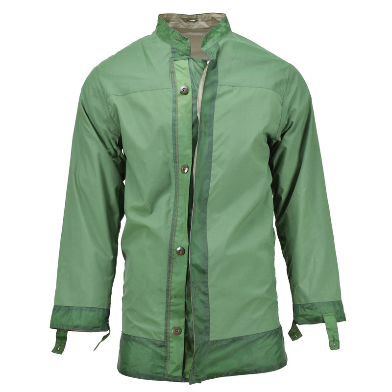 Genuino ejército holandés Olive OD Parka Liner impermeable PTFE Combat Jacket Military