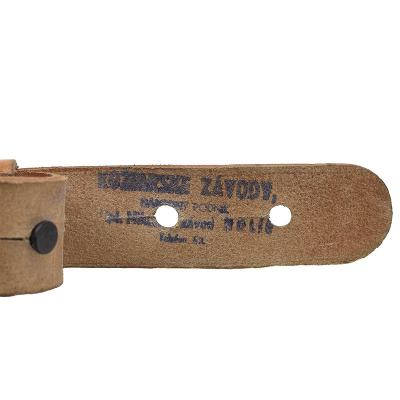 Original Ceca Armata Cetta Y-Strap Canvas & Leather Shelfrers Scatta
