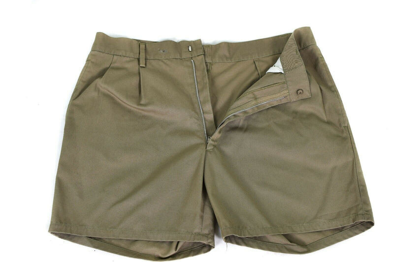 Echte italienische Armee-Shorts Khaki Chino Militär Kampffeld Bermuda BDU
