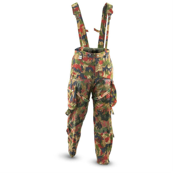Original Schweizer Armee Feldhose M70 Schweiz Kampf Camo Scharfschützenhose NEU
