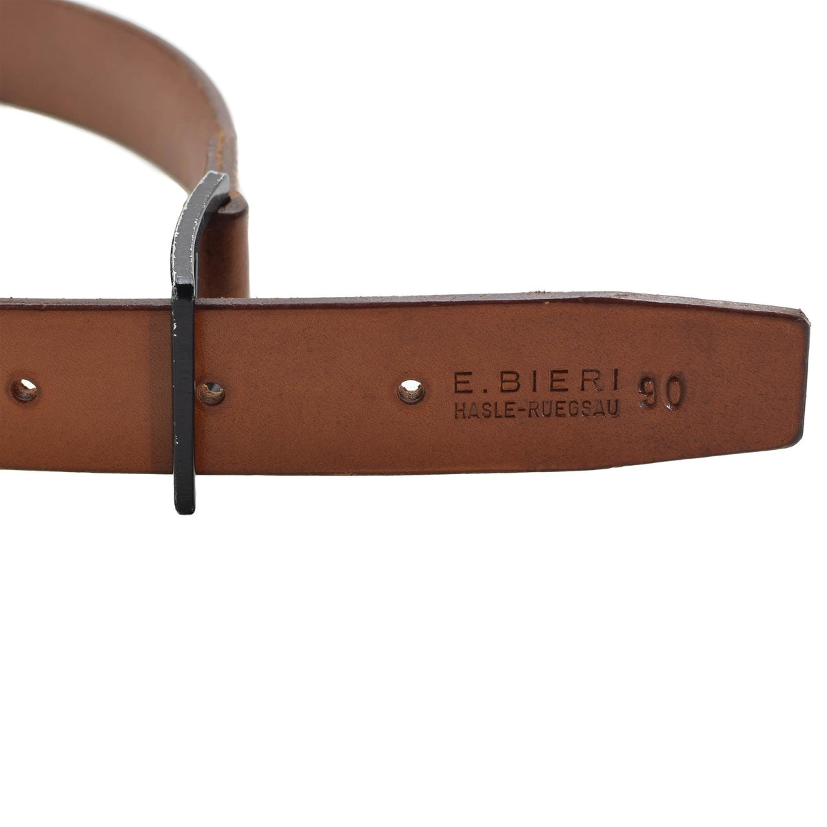 スイス軍 ベルト SWISS ARMY LEATHER BELT ブラウン Genuine leather belt Original Swiss Army pants belt casual