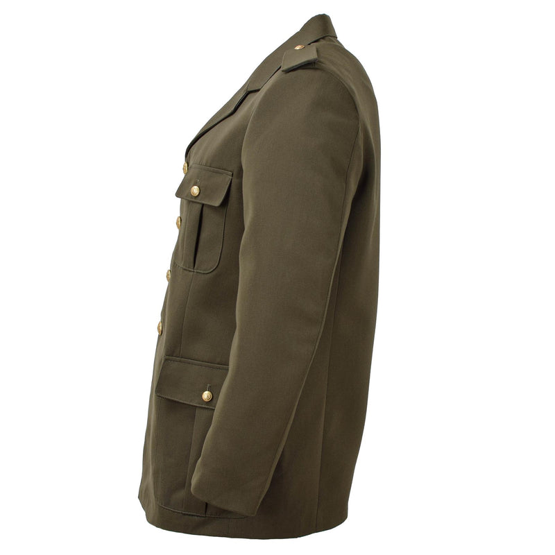 Original Italian Military Formal Jacket VERDE parade dress vintage Brown