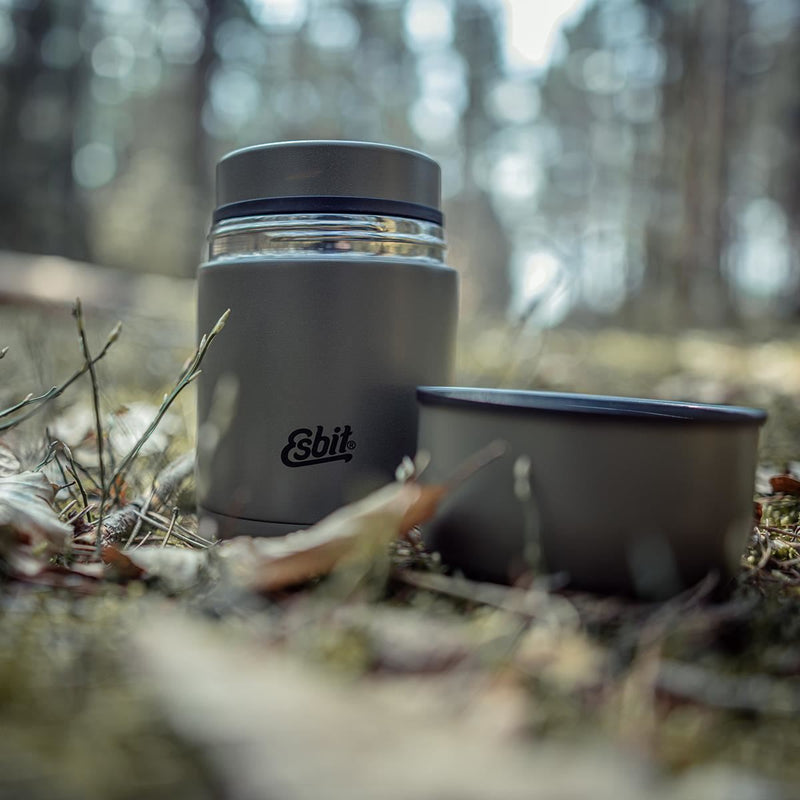 Pichet alimentaire de marque ESBIT en acier inoxydable 12 heures de rétention de la chaleur 750 ml Vert olive