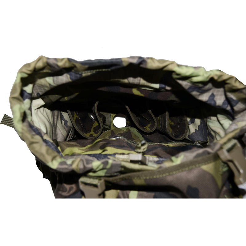 Sac à dos militaire d'origine tchèque Molle à dégagement rapide Woodland Camo 30l