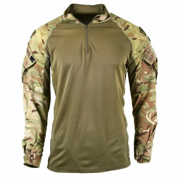 Ejército británico original debajo de la camisa UBAC MTP CAMO CUESTO MILITAR BURO ARMOR