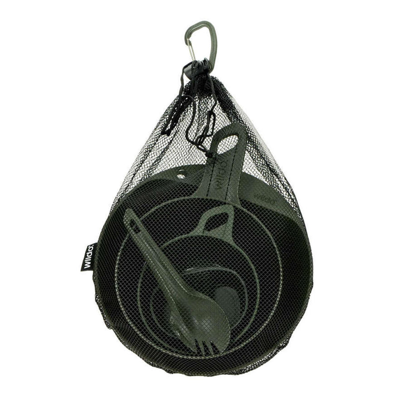 Wildo EXPLORER KIT camping tableware set BPA-free lightweight outdoor utensils