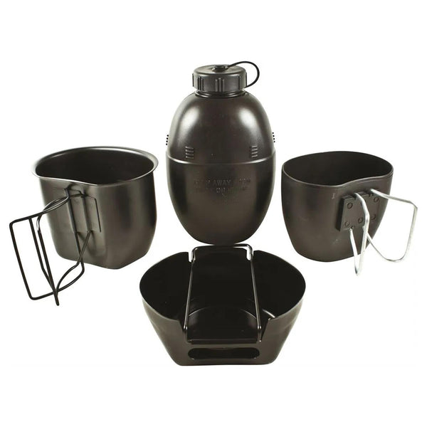 BCB MK1 4 Parte Unidad de cocina cruzada Militar aprobado Kit de desorden de acero al aire libre