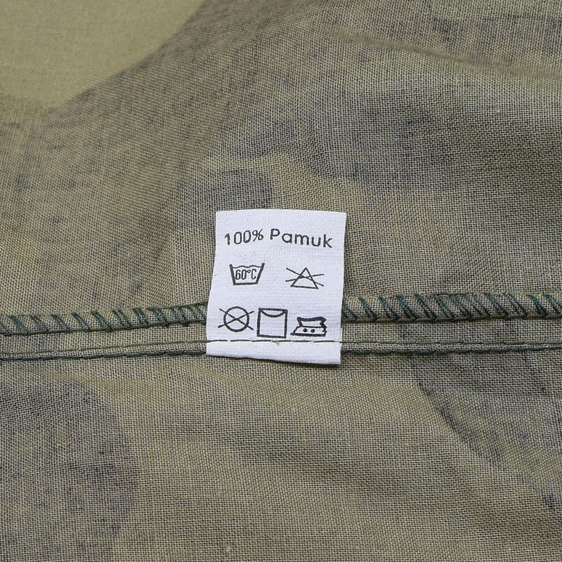 Camisa de número militar croata original Cotton Bdu Woodland Camo Ejército Exclamación Nuevo