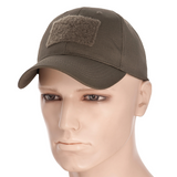 Gorra de béisbol táctica M-Tac Ajuste flexible Gancho y bucle Ripstop Oliva oscuro L/XL