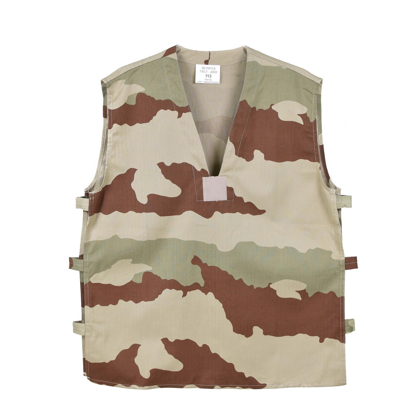 Camisa de combate táctica del ejército francés original gao chaleco f2 desierto camuflage nuevo