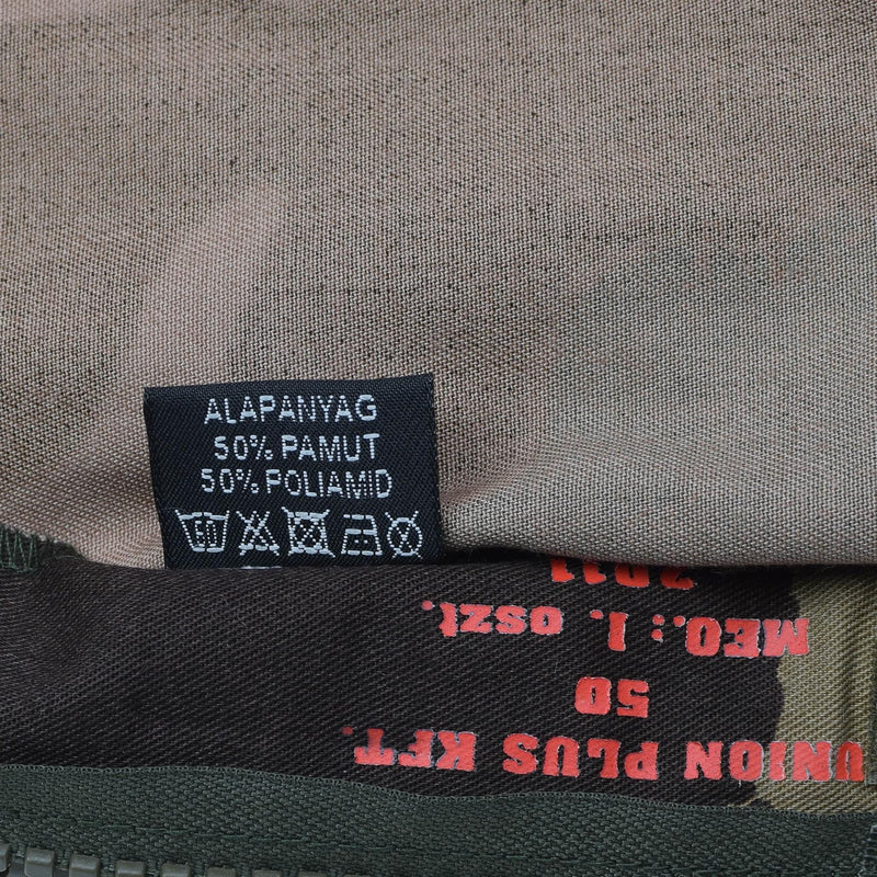 Originele Hongaarse militaire veldjack M1990 vierkleuren bosoverhemden nieuw