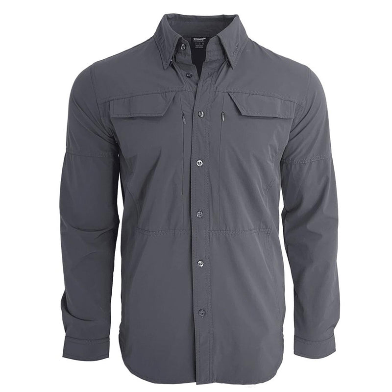 TEXAR long-sleeve military shirt slim fit durable garment classic army shirts
