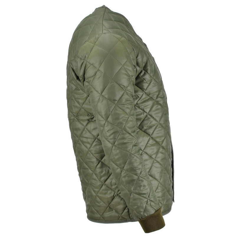 Original Swedish army field jacket parka quilt liner military issue winter NEW