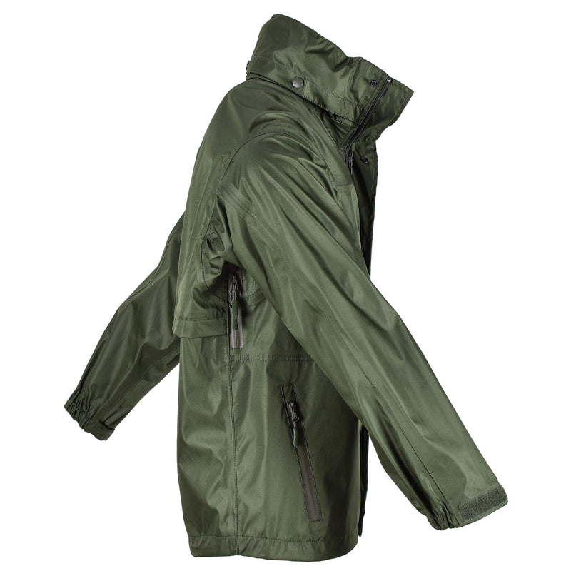 Mil-Tec Markenjacke Olivgrün wasserdicht Herren Regenbekleidung wasserabweisend Herren
