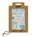 Ecopybook Tactical TS+M A6 NATO Map Ruler Set Polímero Flexible Borde Azul