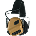 EARMOR M31 Plus Orejeras Electrónicas de Protección Auditiva Táctica Coyote Marrón
