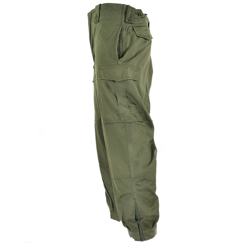 Original belgische Armee Feldkampfhose M65 olivgrün Militärhose Überschuss