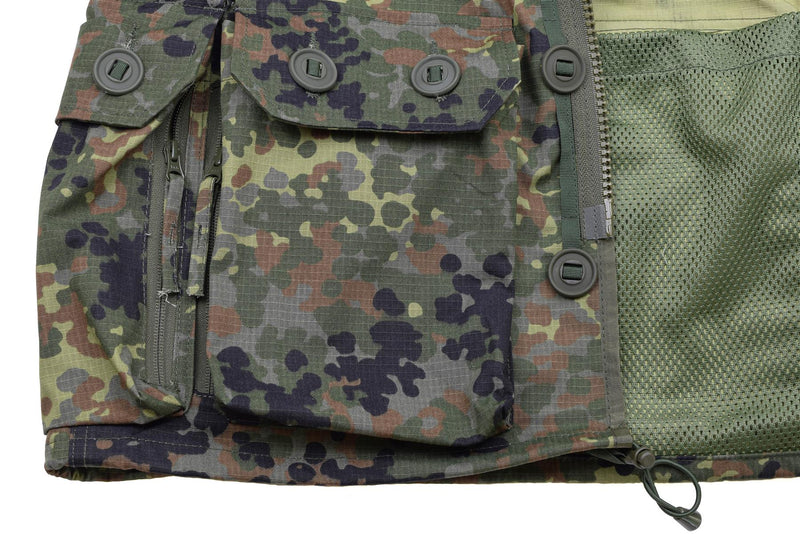 Veste de commando de style militaire de marque TACGEAR, entièrement zippée, ripstop flecktran