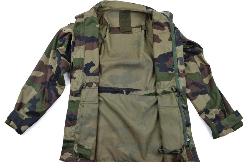 Genuino ejército francés Parka felino T4 Combate Jacket CCE CAMO CELIMO TROPICAL NUEVO