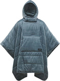 Therm-a-Rest Honcho Poncho Manta aislante para acampar resistente al agua Negro