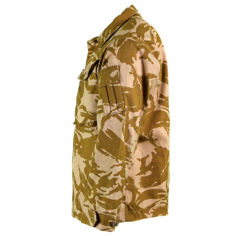 Combate del ejército británico original Combate Desert Camón Chaqueta Camas resistentes al fuego