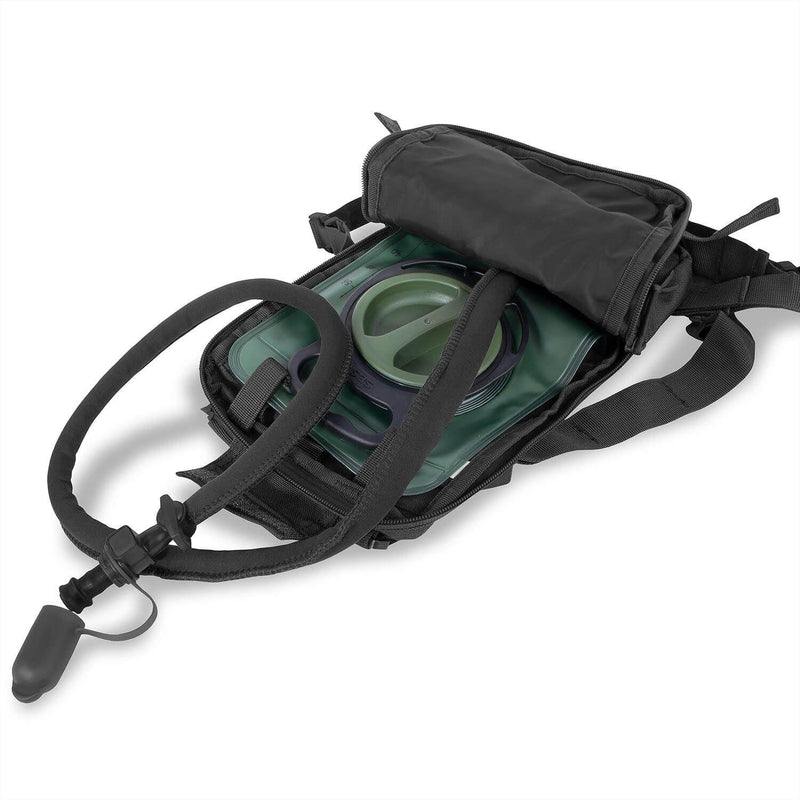 A.Blochl TF2 Trinkrucksack 1,5 Liter Wander-Wasserrucksack MOLLE-Typ schwarz