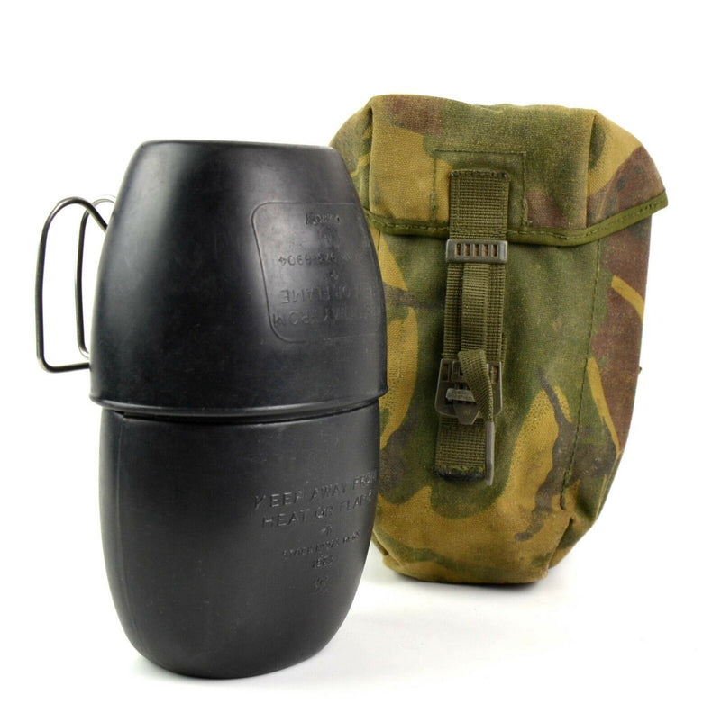 Original genuine british army canteen with mug 58 water bottle with pouch