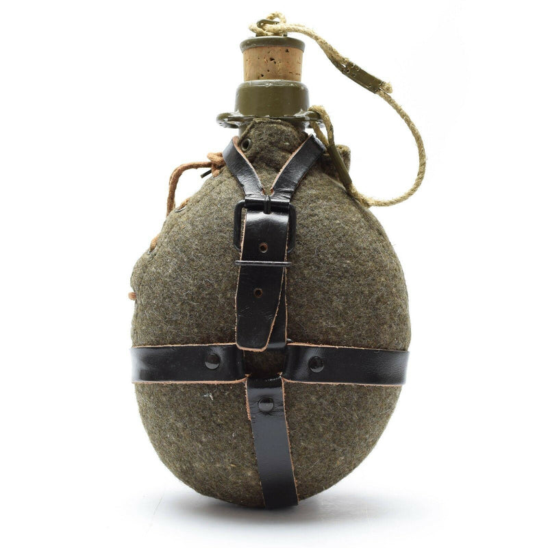 Original Ceca Army Bere Bere M60 Bottiglia d'acqua Canno tappo di tappo di sughero