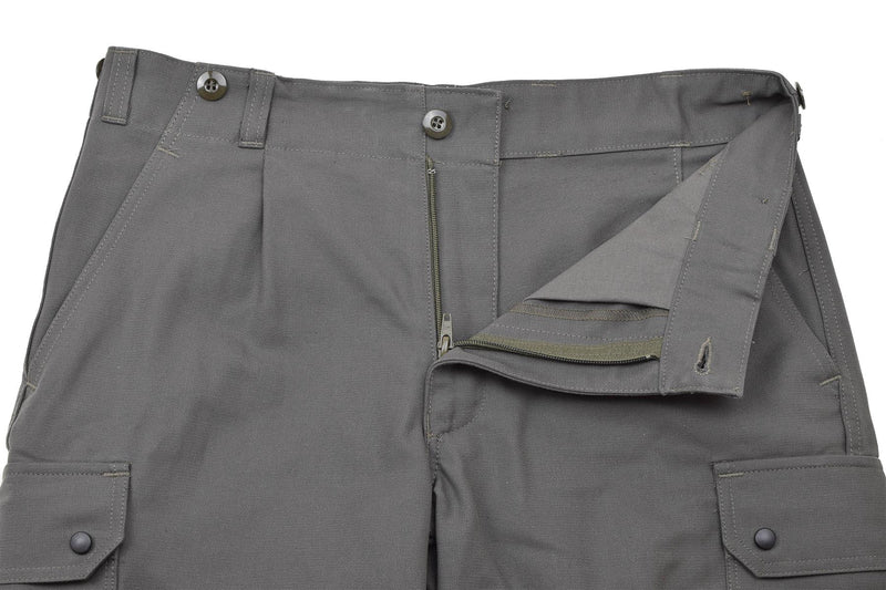 Pantalon de combat militaire Leo Kohler pantalon cargo en coton olive uni
