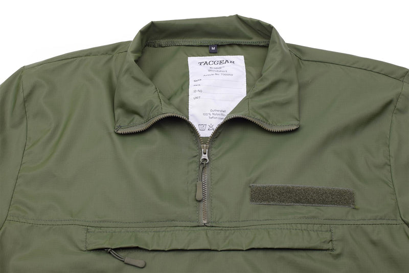 Chemise coupe-vent de marque TACGEAR en ripstop léger pour camping, randonnée, extérieur, olive
