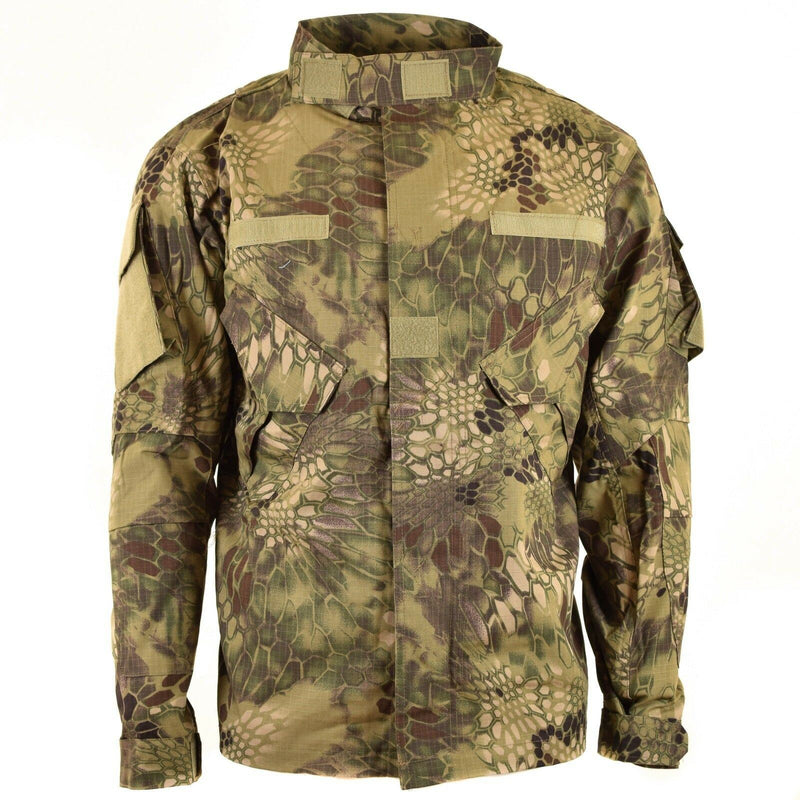 Veste de combat de style militaire de marque Mission Snake FG Camouflage uniforme