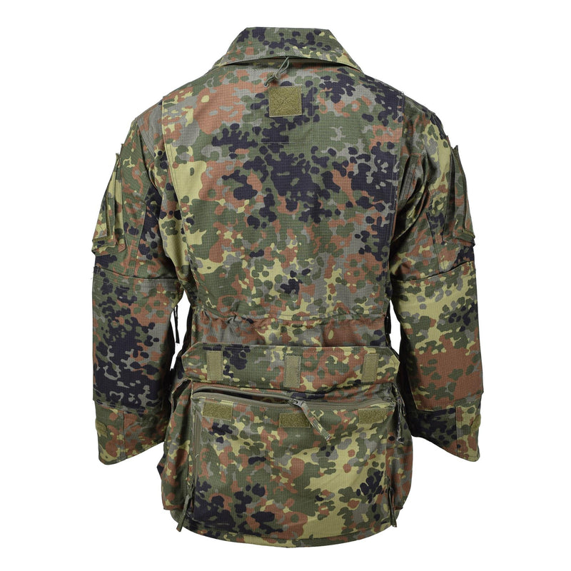 Veste de commando de style militaire de marque TACGEAR, entièrement zippée, ripstop flecktran