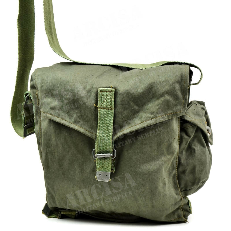 Genuine Polish Military Soviet era gas mask OM-14 carrying bag shoulder pouch